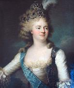 Jean Louis Voille Portrait of Grand Duchess Marie Fyodorovna Sweden oil painting artist
